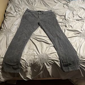 Grey corduroy banana republic jeans